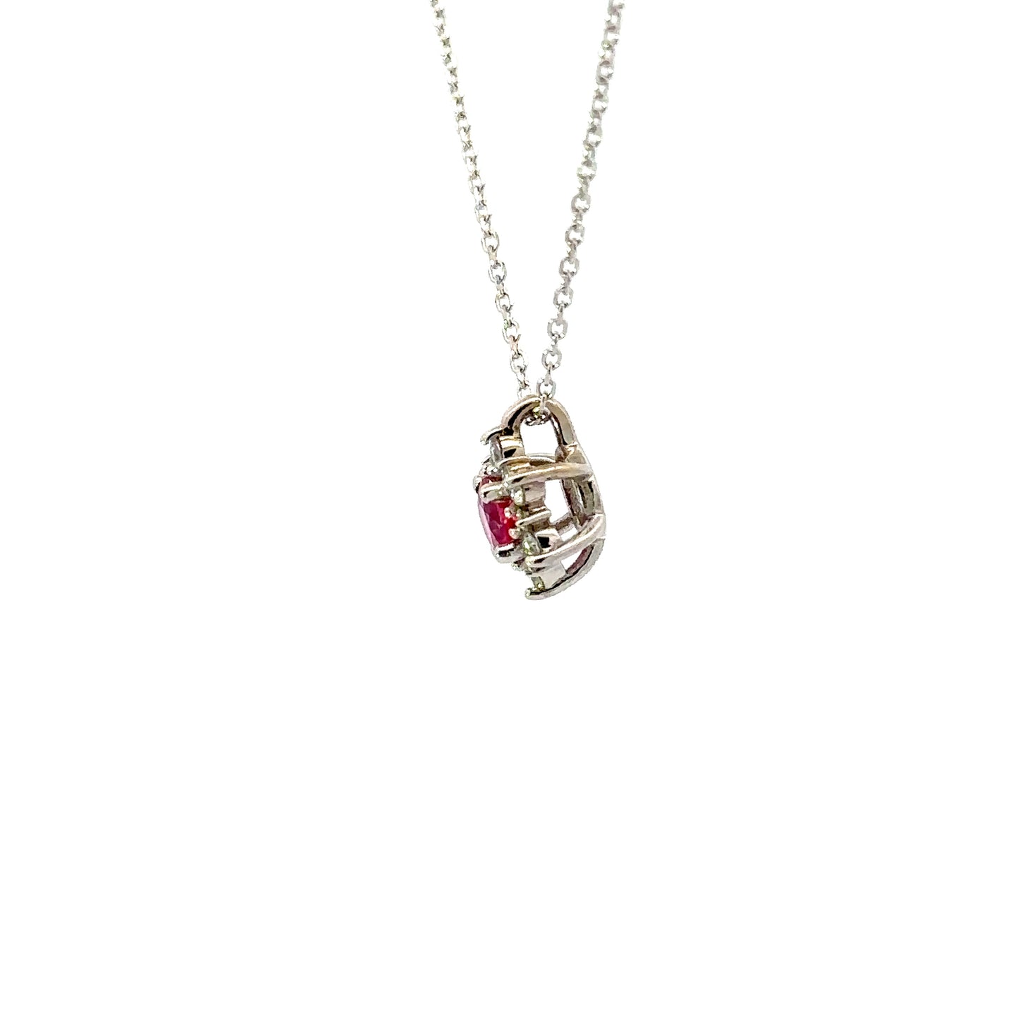 Diamond and Ruby Necklace