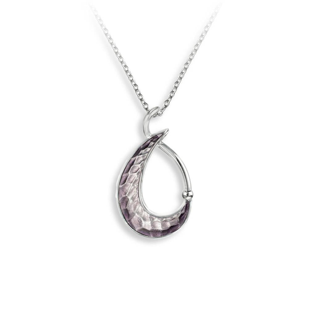 Sterling Silver Teardrop neckl