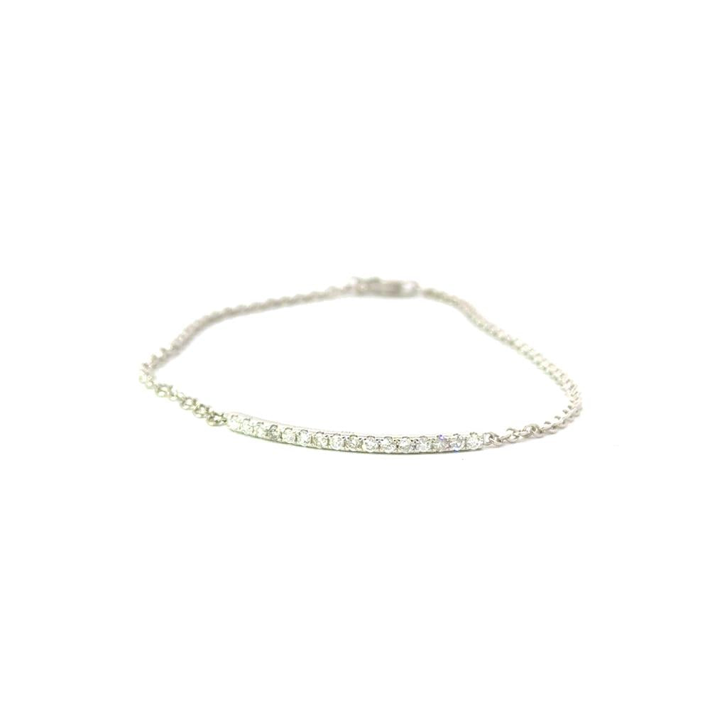 Diamond Bar Bracelet