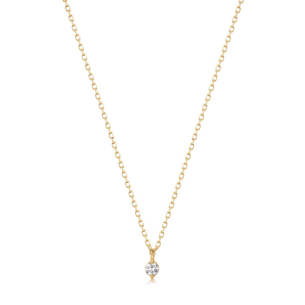 ESME Floating Diamond Solitaire Necklace