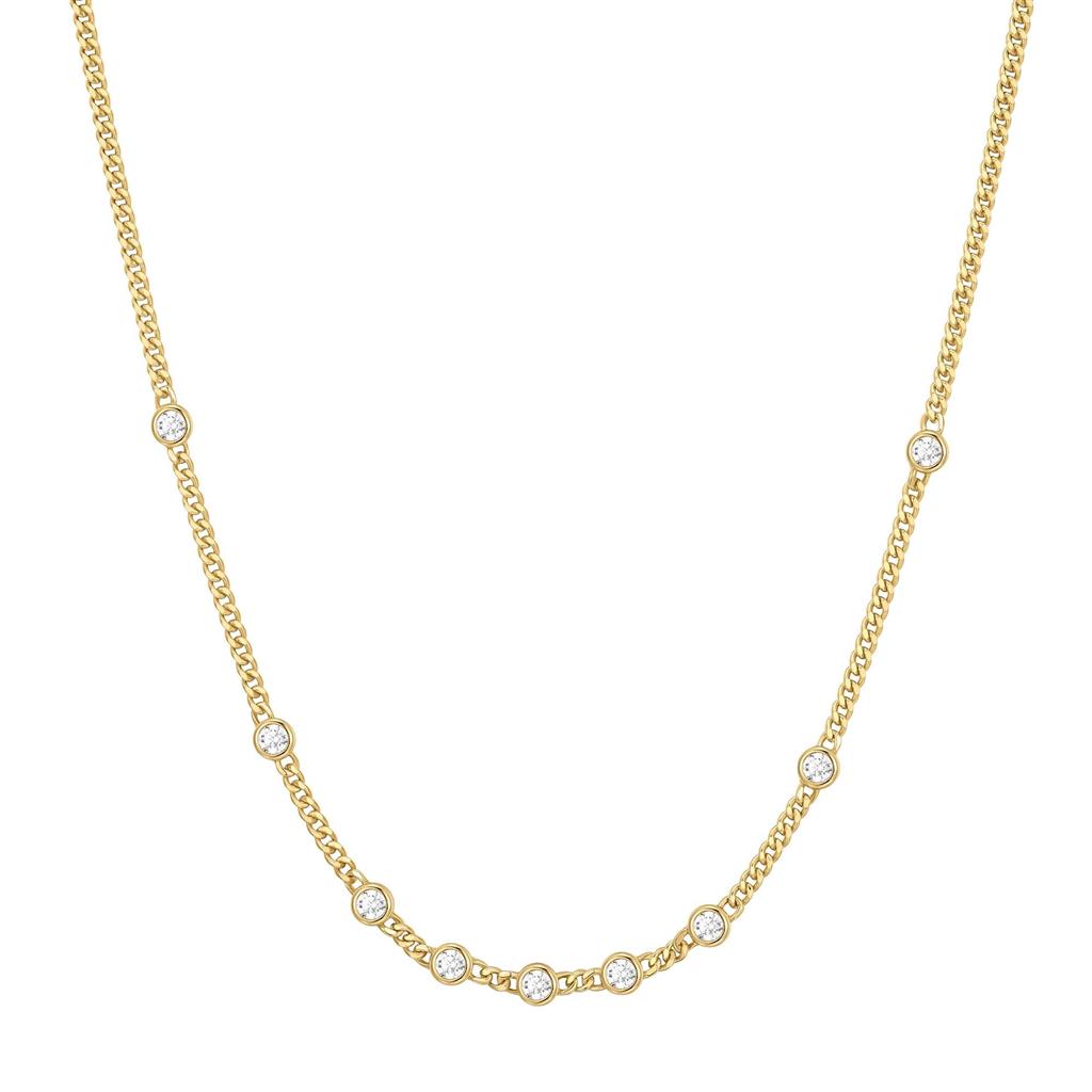 Gold Multi Station Round Stone