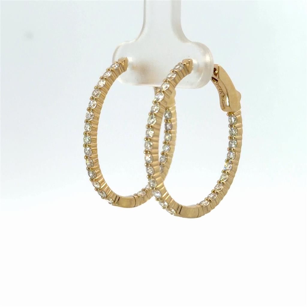 Yellow 14 Karat Lab Diamond Je