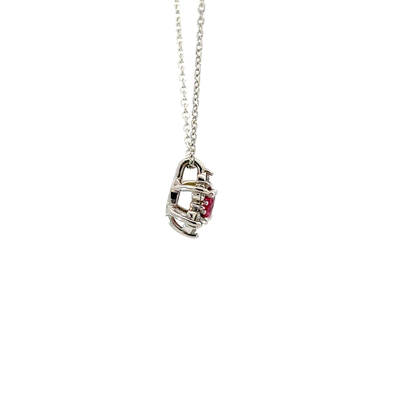 Diamond and Ruby Necklace