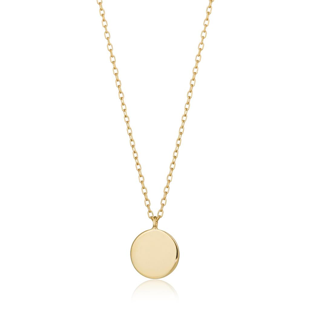 DOT | Shiny Disc Necklace