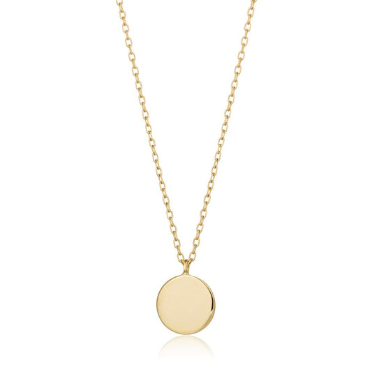 DOT | Shiny Disc Necklace