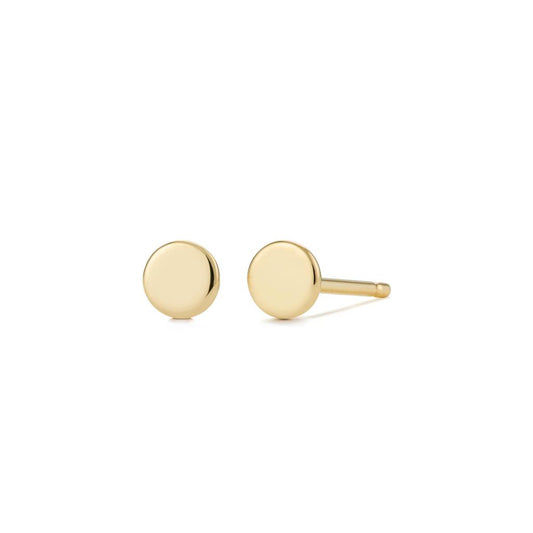 DOT  Disc Stud Earrings