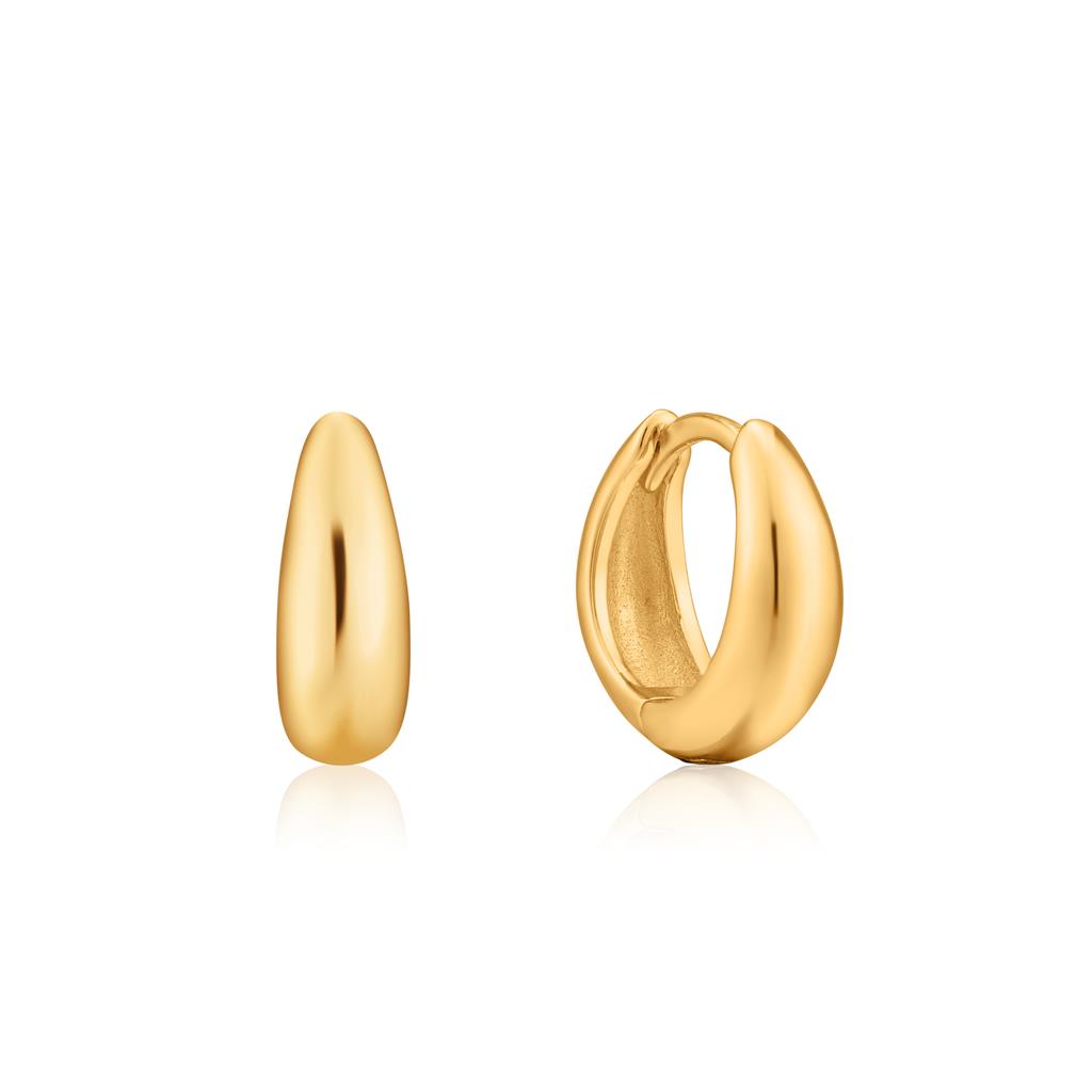 Luxe Huggie Hoop Earrings