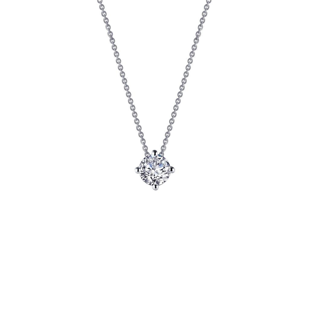 0.65 CTW Solitaire Necklace