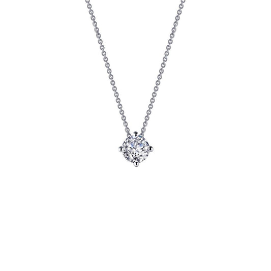 0.65 CTW Solitaire Necklace