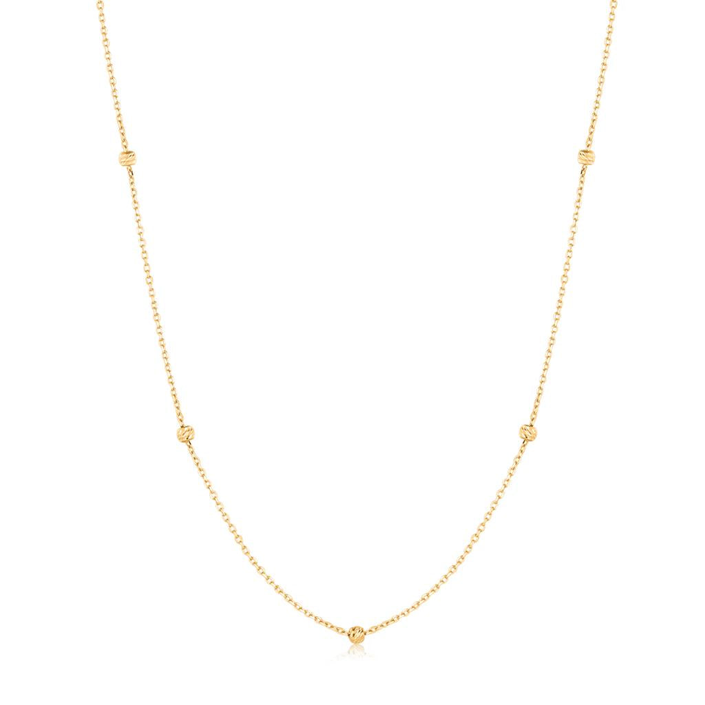 SKYE  Diamond Cut Bead Necklac