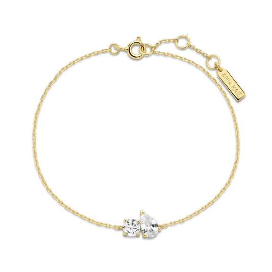 Gold Toi & Moi Bracelet