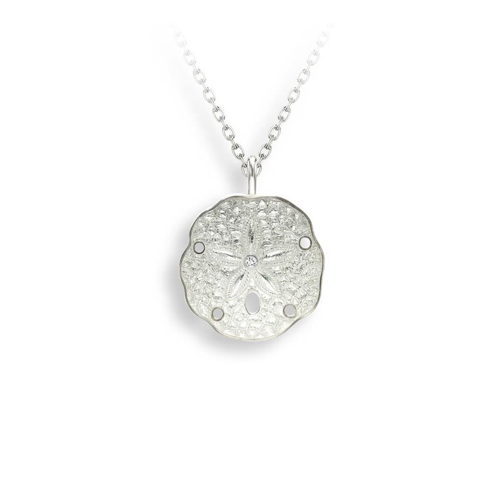 White Sand Dollar Necklace