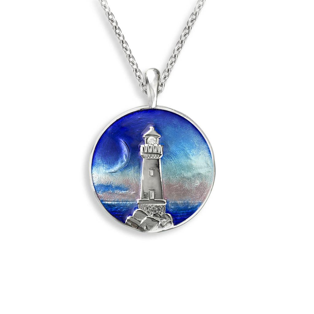 Sterling Lighthouse necklace