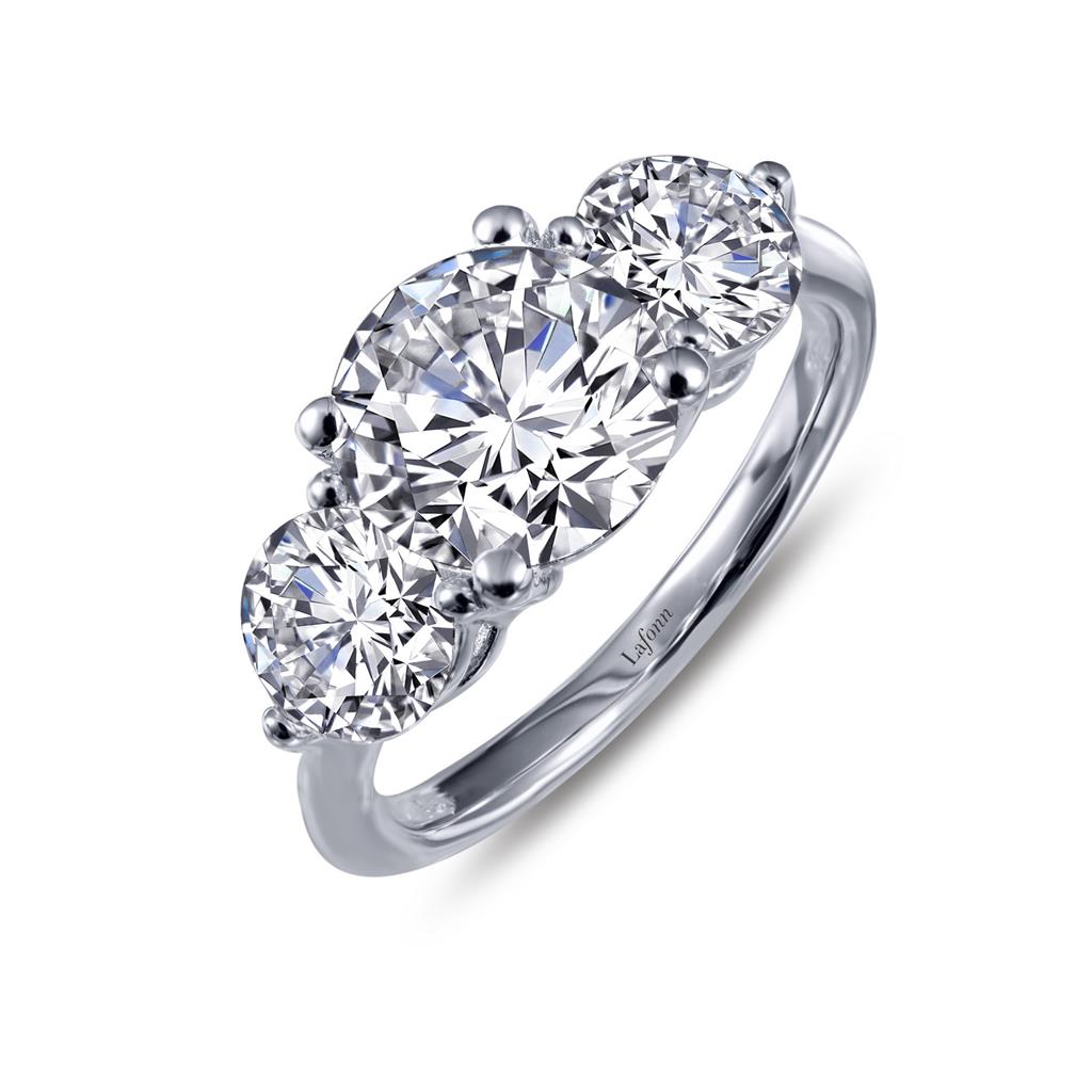 Classic Three-Stone Engagement Ring