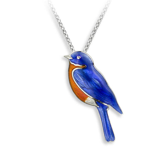 Nicole Barr Blue Bird Enameled