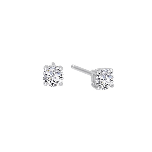 0.5 CTW Solitaire Stud Earrings