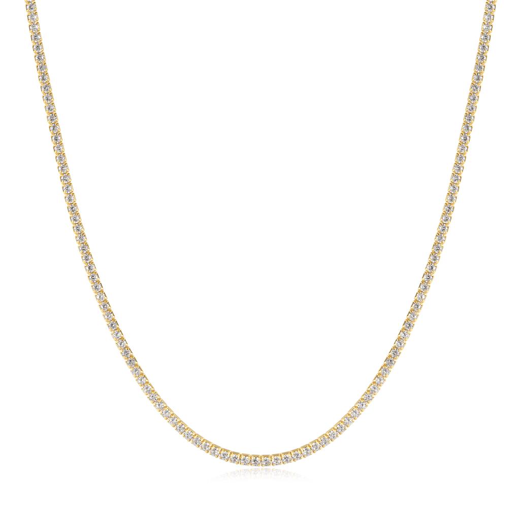 Gold Pav� Necklace