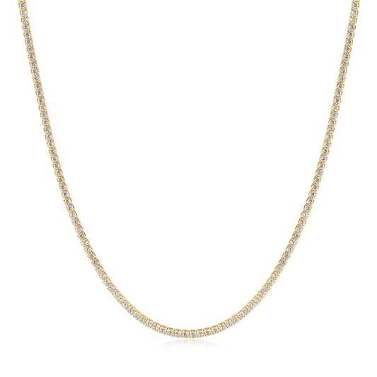 Gold Pav� Necklace