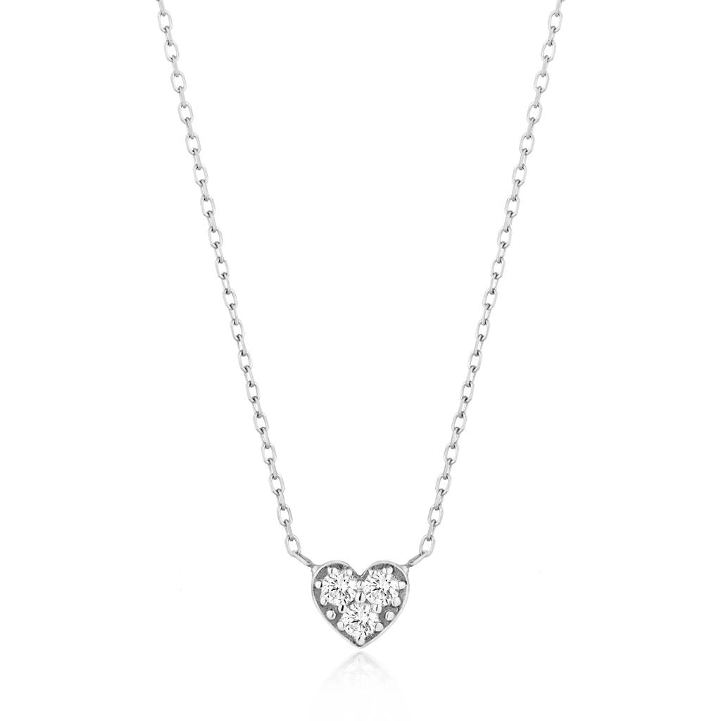 SOPHIE    Diamond Heart Neckla