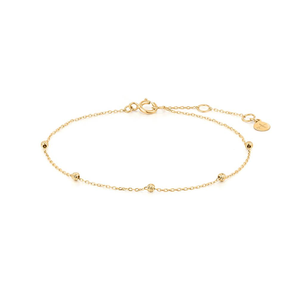 SKYE | Diamond Cut Bead Bracelet