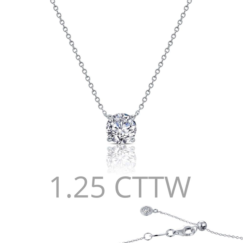 1.25 CTW Solitaire Necklace