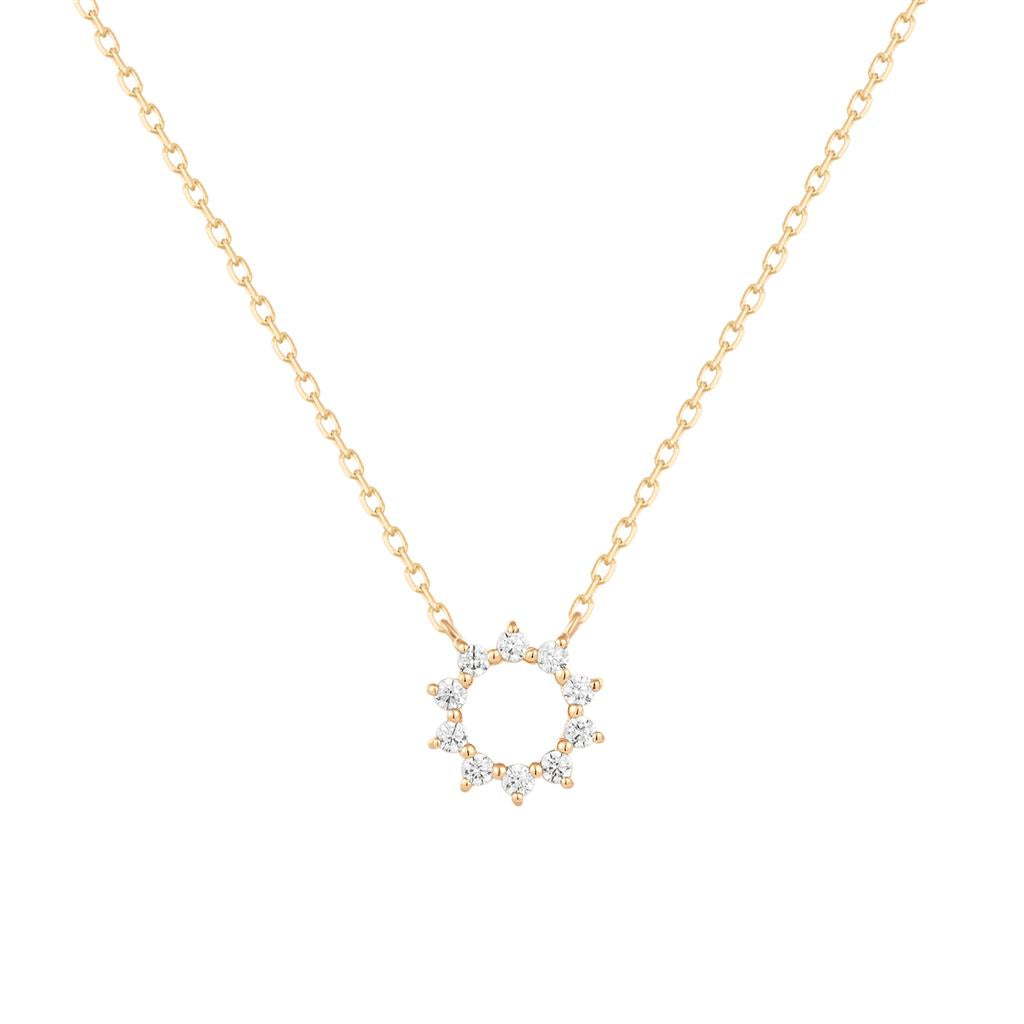 PAIGE  Natural Diamond Necklac