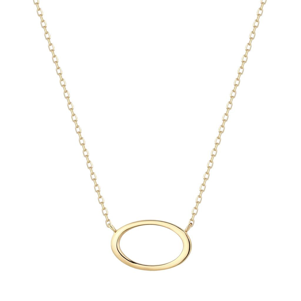 IRENE | Open Oval Necklace