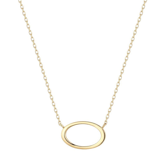 IRENE | Open Oval Necklace