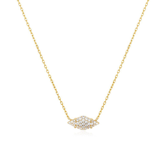 Gold Pav� Sparkle Necklace