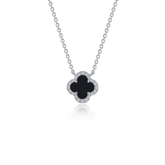 0.49 CTW Halo Necklace